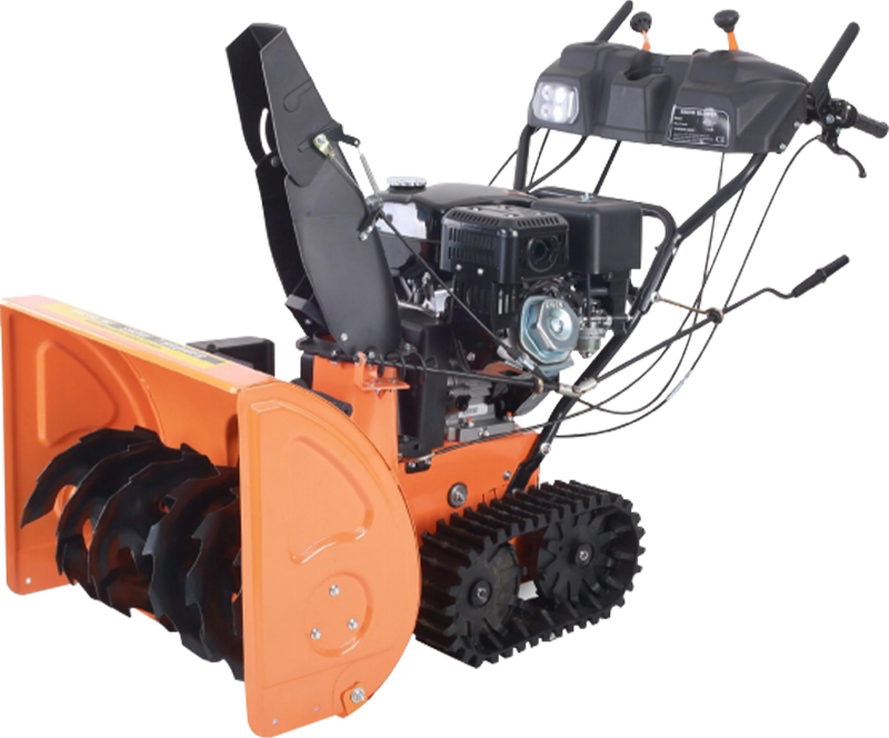 D13A Handheld tracked snow thrower