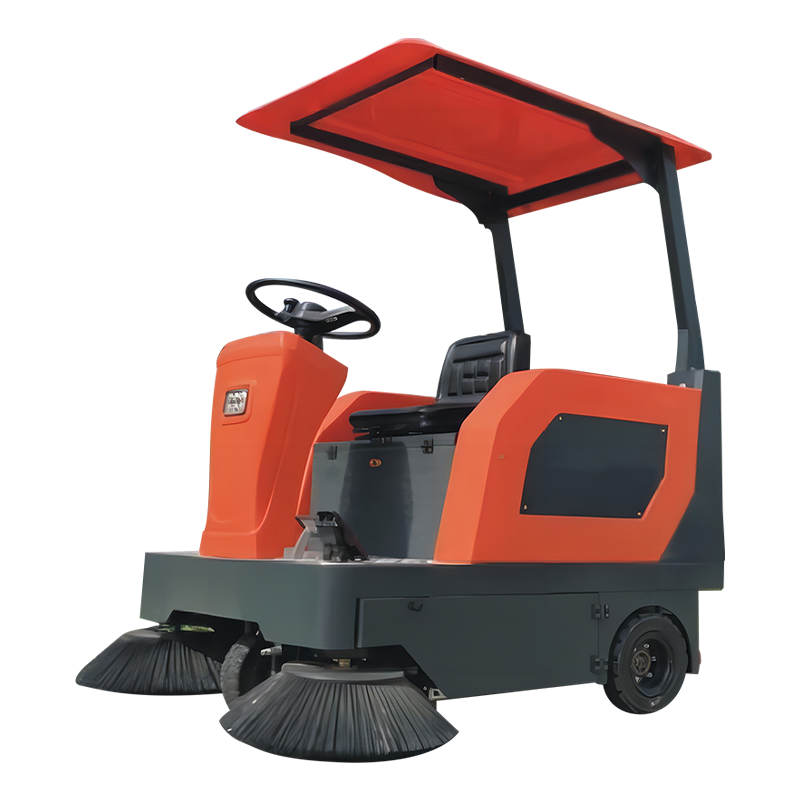 How does the CNC Sweeper truck handle different types of debris (e.g., leaves, dust, sand)?