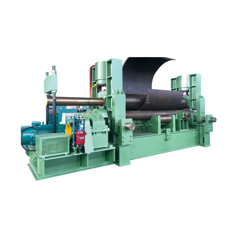 Three-roller plate bending machine